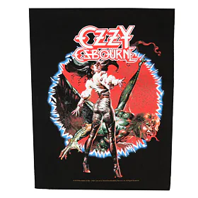 nášivka velká OZZY OSBOURNE - THE ULTIMATE SIN - RAZAMATAZ - BP1345